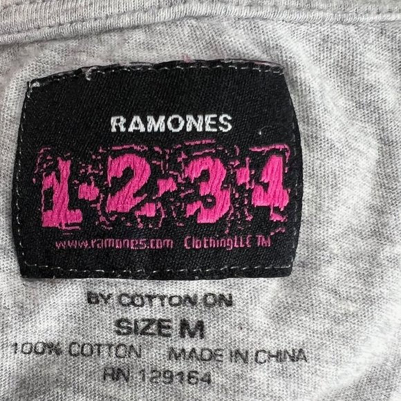 Ramones Band Gray‎ Tank Top M - Picture 7 of 7